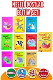 Neşeli Dostlar Eğitim Seti - 9 Kitap - 432 Sayfa