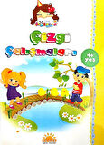 4 + Yaş Okul Öncesi Etkinlikli Eğlenceli Hazırlık Seti - 224 Sayfa - 5 Kitap