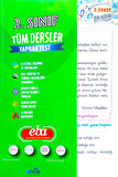 2.Sınıf Tüm Dersler 2.Dönem'e Hazırlık Seti - 6 Kitap -  508 Sayfa