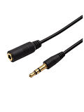 Spiralli 3.5mm Dişi Erkek Stereo Uzatma Kablosu