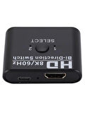 Zilevo Hdmi Splitter 8K 60Hz Switch Bi-Directional Çift Yönlü Çevirici Çoklayıcı