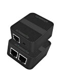 RJ45 Ethernet Splitter 1 Giriş 2 Çıkış Gigabit 100Mbps Çevirici Çoklayıcı