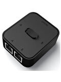 Zilevo 2 Port RJ45 Ethernet Switch Çevirici Çoklayıcı