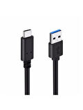Type C Usb 3.1 Veri Aktarım Şarj Kablosu Hızlı Şarj Kablosu 1 Metre