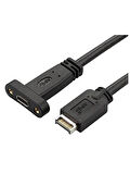 USB Type E to Type C TYPE E to TYPE C Çevirici Dönüştürücü Kablo