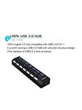 7 Port Usb 3.0 2.0 Hub Anahtarlı Çoklayıcı Çoğaltıcı Switch
