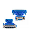 RS232 DB9 To DB25 Lpt Çevirici Adaptör DB9 Pin Dişi DB25 Pin Erkek Dönüştürücü