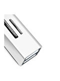 USB To 3XUSB + SD + MicroSD Kart Okuyucu Çevirici Adaptör