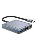 TypeC To USB DisplayPort TypeC Çevirici Dönüştürücü