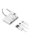  Lightning To USB - Type-C - Lightning Çevirici Adaptör