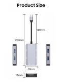 6 IN 1 USB-C MULTİ-FUNCTİON ÇEVİRİCİ