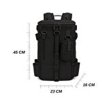 POYRAZ Dağcı Avcı Çantası Su İticili Çok Gözlü Outdoor Sırt Çantası