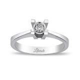 0.08 Ct Tektaş Pırlanta Yüzük