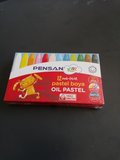 Pensan Kidz 12 Renk Pastel Boya Oil Pastel Seti - Yerli Üretim Non-Toxic