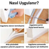 3 Metre Kapı Pencere Rüzgar İzolasyon Bandı