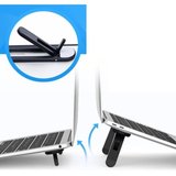 2 Kademeli Katlanabilir ve Yapışkanlı Laptop Standı Siyah CM-438