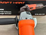 Kraft Hart Profesyonel 900 W 115MM Avuç Içi Taşlama Turuncu-Siyah