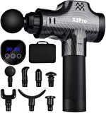 Kraft Hart X3PRO Masaj Tabancası 16V Spor 30 Hız Vurmalı Süper Sessiz Fırçasız Motor Karbon