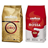 Lavazza Qualita Oro 1kg + Qualita Rossa 1kg 2'li Çekirdek Kahve Seti 2kg