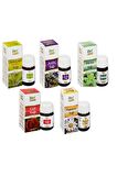 Ada Çayı Ardıç Melisa Gül Papatya-aromatik Masaj-cilt Bakım Yağ Seti
