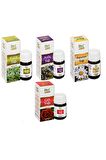 Kekik+ Ardıç+ Papatya+ Gül+ Aromatik Masaj Cilt Bakım Yağ Seti 20 Ml