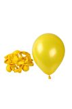 Metalik Sarı Balon 50'li