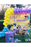 Kral Şakir Temalı Konsept Balon ve Zincir Aparatı 50 adet + 5 mt balon zinciri