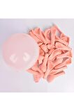 Balon Mini Makaron Somon 6 Inç 100 Adet