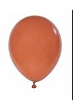  12'' Yanık Turuncu Rengi Balon 10 Adet