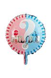 Cinsiyet Partisi Girl Or Boy Folyo Balon 45 cm