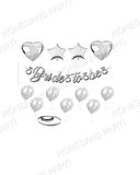 Bekarlığa Veda Partisi Gümüş Set