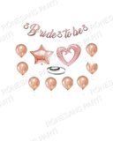 Brıde To Be Bekarlığa Veda Partisi Rose Gold Set
