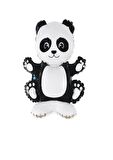 Ayaklı Panda Folyo Balon 58X42 cm