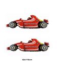 Formula 1 Arabası Figürü Folyo Balon 52*110 cm 2 Adet