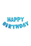 Happy Bırthday Mavi Puanlı Folyo Balon Seti