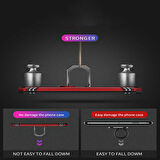 Xiaomi Mi A3 Uyumlu Kılıf Standlı Manyetik Yüzüklü Military Ring TPU Cover