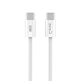 İki Ucu Type-c Data veri Ve Şarj Kablosu Type-C to Type-C PD Şarj ve Data Kablosu (65W 3A 1 Metre)