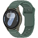 Xiaomi Amazfit Pace Uyumlu 22mm Kordon Suya Karşı Dayanıklı Delikli Hafif ve Esnek Silikon Kayış