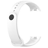 Xiaomi Mi Band 9 / Xiaomi Mi Band 8 Uyumlu Kordon Suya karşı dayanıklı, Esnek Silikon Strap Kayış