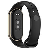 Xiaomi Mi Band 9 / Xiaomi Mi Band 8 Uyumlu Kordon Suya karşı dayanıklı, Esnek Silikon Strap Kayış