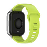 Xiaomi Redmi Watch 4 / Xiaomi Redmi Watch 5 Uyumlu Kordon Terletmeyen Esnek Silikon Saat Kayışı