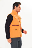 Orange Safety Softshell Turuncu Yelek