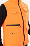 Orange Safety Softshell Turuncu Yelek
