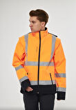 Orange Safety Turuncu Softshell Mont Reflektörlü