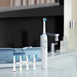 Şarjlı Diş Fırçası Oral-b Ile Uyumlu 4 Adet Yedek Başlık 1 Pakette 4 Başlık