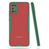 Samsung Galaxy A02s Kılıf Platin Silikon - Yeşil
