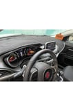 2015-2020 Modellerine Uygun Fiat Egea Ekranlı Torpido Koruma Halısı Siyah Kenar Renk Siyah
