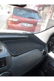 2012-2020 Modellerine Uygun Fiat Fiorino Torpido Koruma Halısı Siyah Kenar Renk Siyah