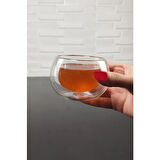 Çift Cidarlı Cam Reçellik 6 Adet