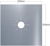 Ocak Koruyucu Alüminyum Ped Seti 5 Adet